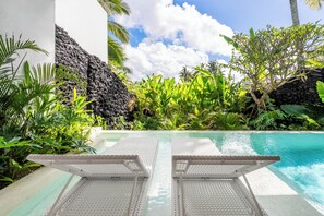 Villa clásica, 1 cama de matrimonio grande, piscina privada | Vistas desde la habitación