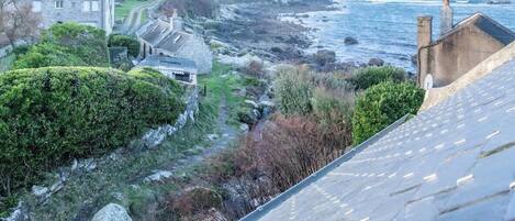 Uitzicht vanuit accommodatie