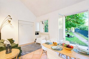 Standard House, 1 Bedroom, Microwave (France Apartment with Garden, Pool &) | Dining