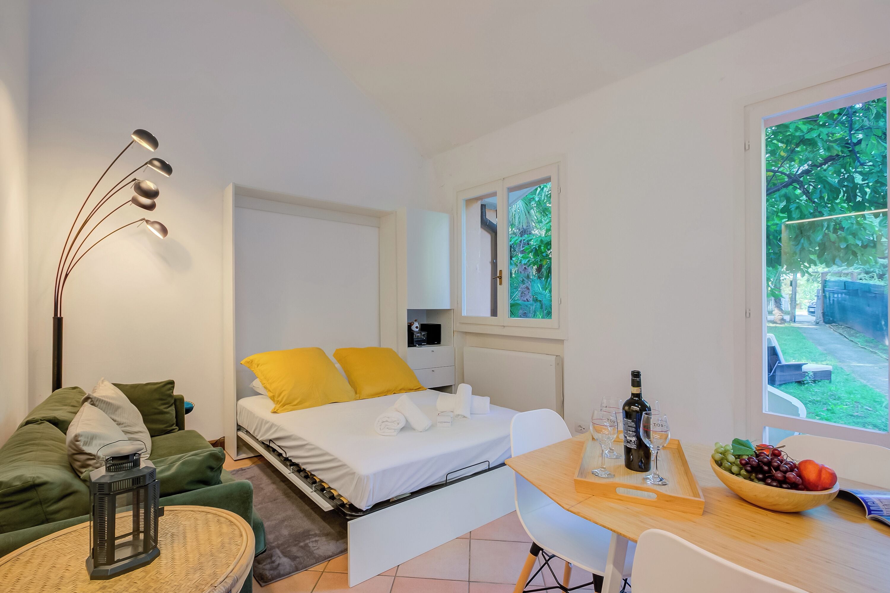 Rumah Standar, beberapa kamar (France Apartment) | 1 kamar tidur, Wi-Fi gratis, dan seprai linen