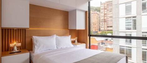 1 soveværelse, skrivebord, Wi-Fi, sengetøj