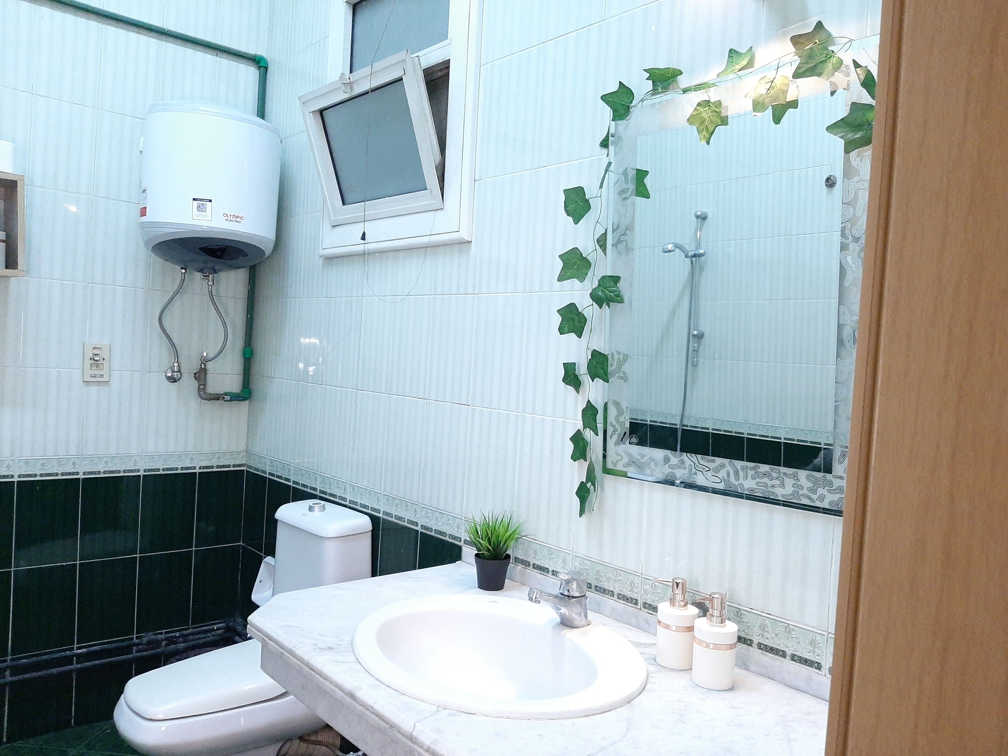 Secador de pelo, pantuflas, bidet, toallas