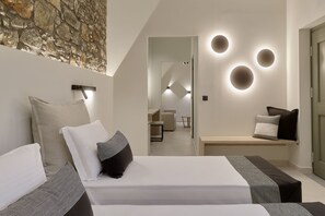 Family Quadruple Room, 2 Bedrooms | 1 bedroom, minibar, in-room safe, individually decorated