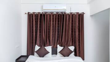 Desk, soundproofing, bed sheets
