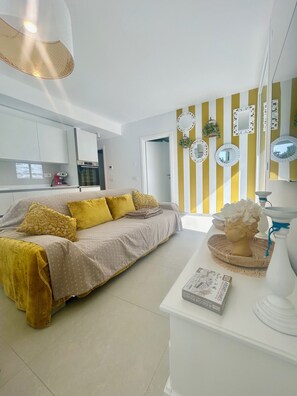 Villa, 4 Bedrooms, Smoking, Private Pool | Living room - Stunning Villa With Pool and Lagoon View (Rosolina)