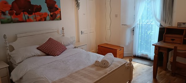 Lägenhet | 1 sovrum, strykjärn/strykbräda, gratis wi-fi och sängkläder