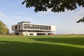 Overnatningsstedets facade