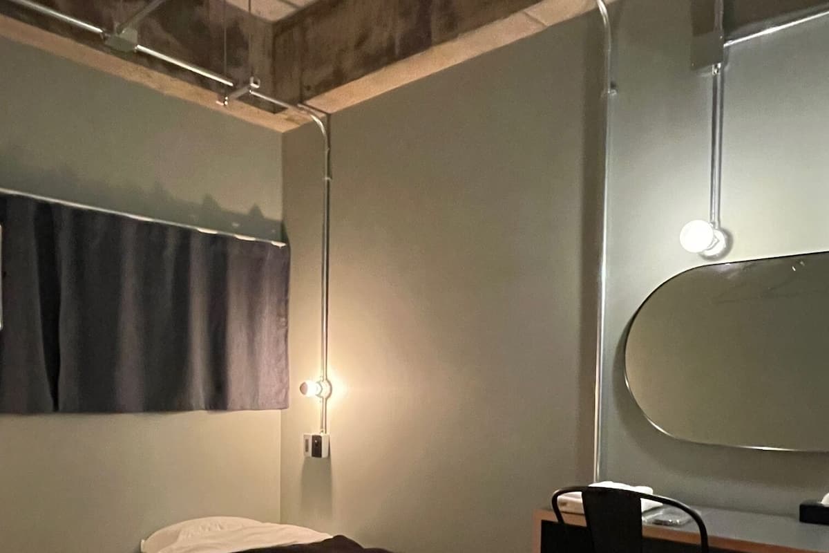 Blackout drapes, iron/ironing board (on request), WiFi (free)