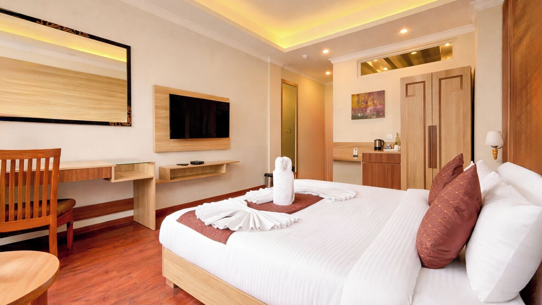 Deluxe-Zimmer | 1 Schlafzimmer, Verdunkelungsvorhänge, schallisolierte Zimmer