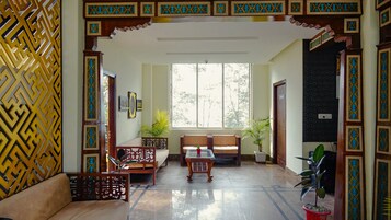 Sala de estar en el lobby