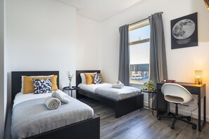 Apartamento | 4 dormitorios, wifi gratis, ropa de cama