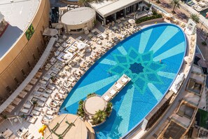 Appartement Luxe, 1 chambre, non-fumeurs, vue marina | Vue depuis le balcon