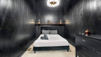 7 habitaciones, tabla de planchar con plancha, wifi y ropa de cama