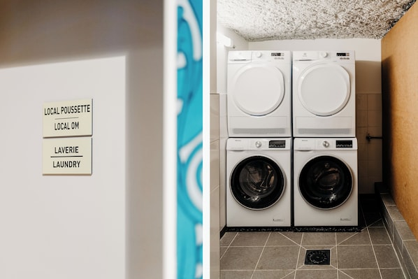 Laundry room - Edgar Suites Bouchardon (Paris)