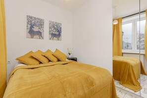 1 多间卧室、床单