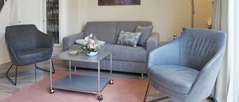 TV, DVD player, stereo