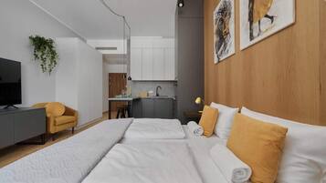 Strygejern/strygebræt, Wi-Fi, sengetøj