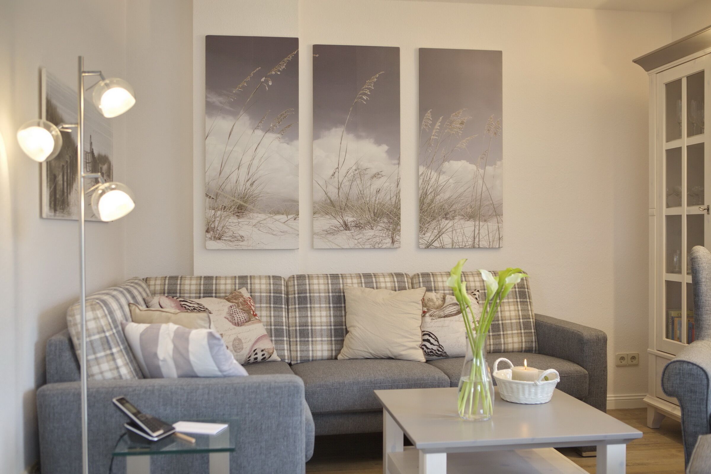 Fernseher, DVD-Player, Stereoanlage