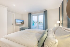 3 soverom, strykejern/-brett, wi-fi (inkludert) og sengetøy