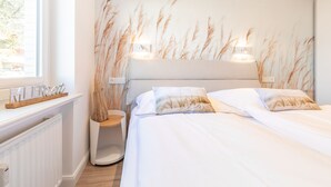 1 soverom, strykejern/-brett, wi-fi (inkludert) og sengetøy