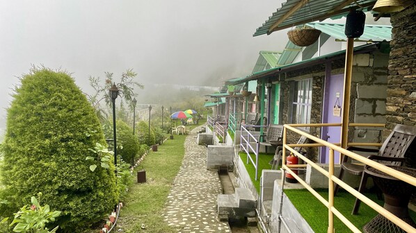 Entrada de la propiedad