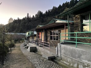 Fachada de la propiedad