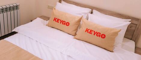 1 Schlafzimmer, Schreibtisch, Bügeleisen/Bügelbrett, WLAN