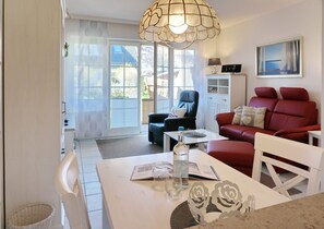 TV, stereo - Erleben Sie Ihren Sylt-urlaub in Diesem Gemütlichen Appartement (Wenningstedt-Braderup (Sylt))