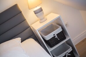 2 soverom, strykejern/-brett, wi-fi (inkludert) og sengetøy