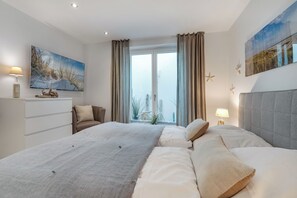 2 bedrooms, iron/ironing board, free WiFi, bed sheets - Sie Wohnen im Süden von Sylt Zwischen Dünen und Meer mit Direktem Meerblick (Hörnum (Sylt))