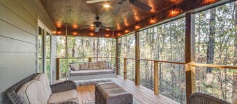 Waterfront Terry Home w/ 3 Decks & Hot Tub!