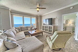 Living area - Unit 2304 2 Bedroom Condo by RedAwning (Panama City Beach)