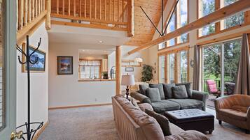 Casa, 2 habitaciones | Área de sala de estar