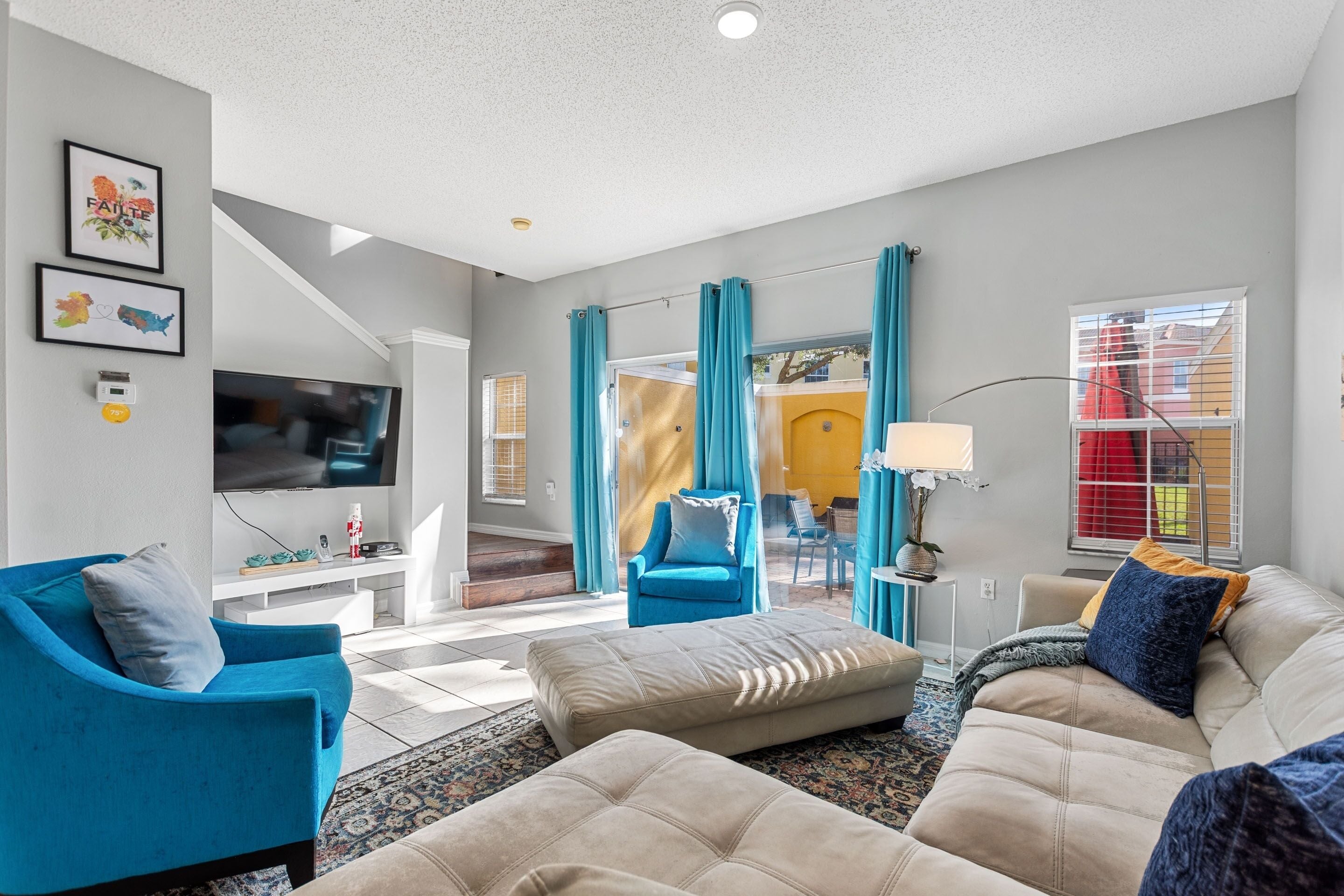 Townhome, 3 Bedrooms | Living area | Smart TV