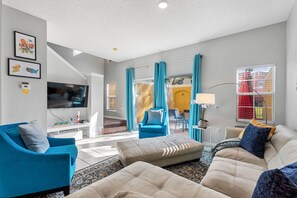 Townhome, 3 Bedrooms | Living area | Smart TV