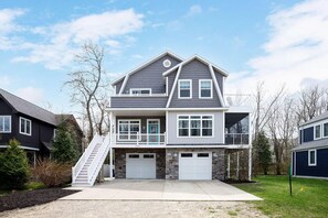 Exterior - Atlantic Haven | Brand New Family Oasis Overlooking Lake MI | Private Beachfront (South Haven)
