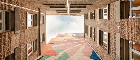 Façade de l’hébergement