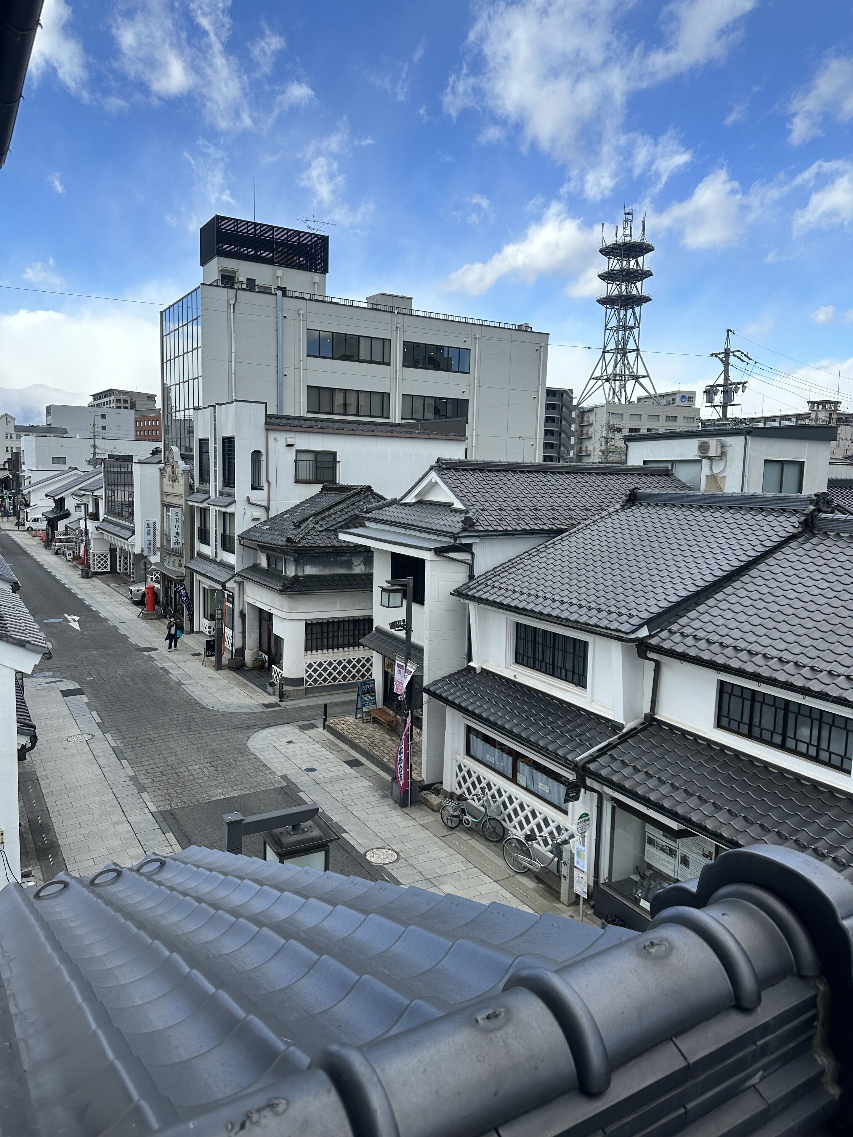 本館シングルベッド浴室付 禁煙 | 部屋からの景観