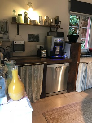 Frokostbuffé er inkludert hver dag