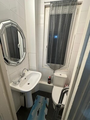 Hårtork, handdukar och toalettpapper