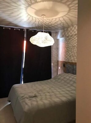 1 bedroom, travel crib, free WiFi, bed sheets