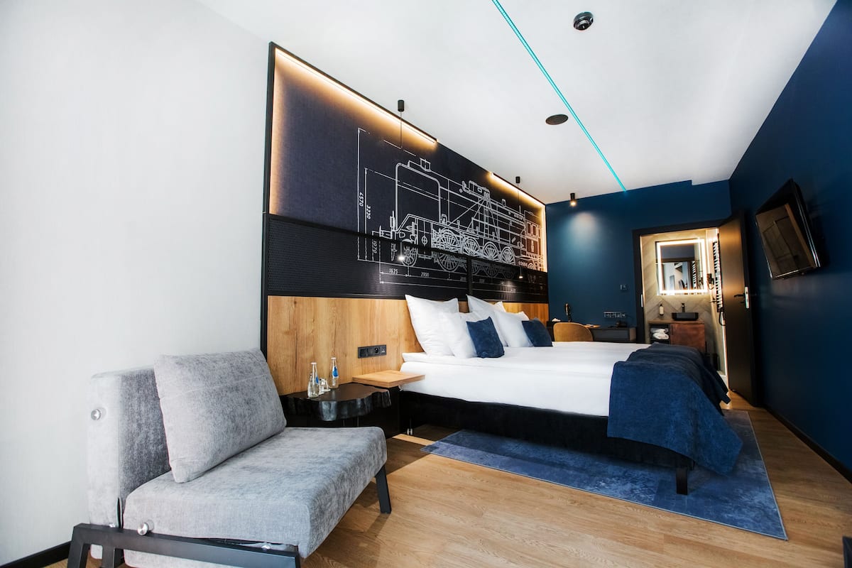 1 slaapkamer, een minibar, een kluis op de kamer