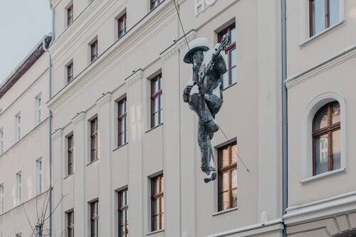 Fassade der Unterkunft