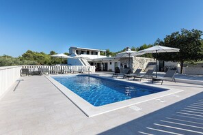 House, 4 Bedrooms, Accessible, Smoking | Pool | Outdoor pool, a heated pool - House Natura - Retreat With Tennis Court and Pool (Seget)