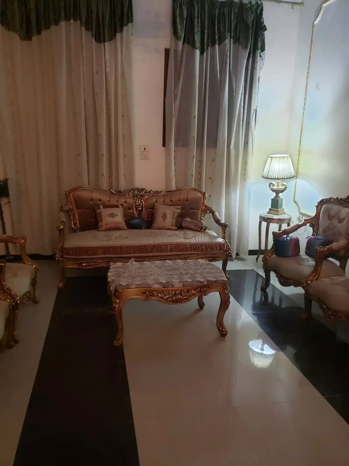 Área de sala de estar