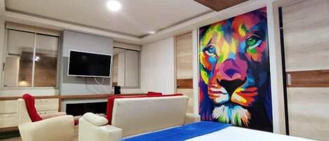 1 室のベッドルーム