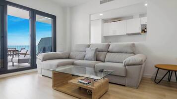 Smart-tv en een kantoor