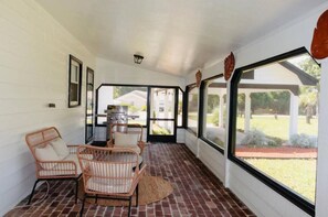 Terrace/patio - The Palm Tree House (Myrtle Beach)