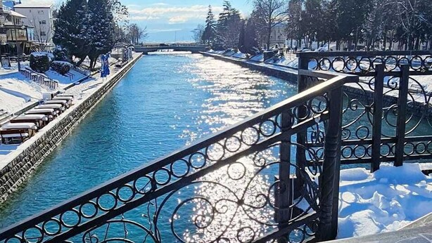Front of property - Struga Riverview Hotel (Struga)