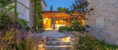 Overnatningsstedets område